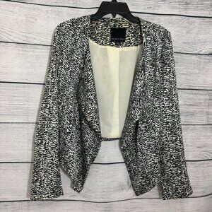 Harlowe & Graham Open Front Cardigan Jacket Size M